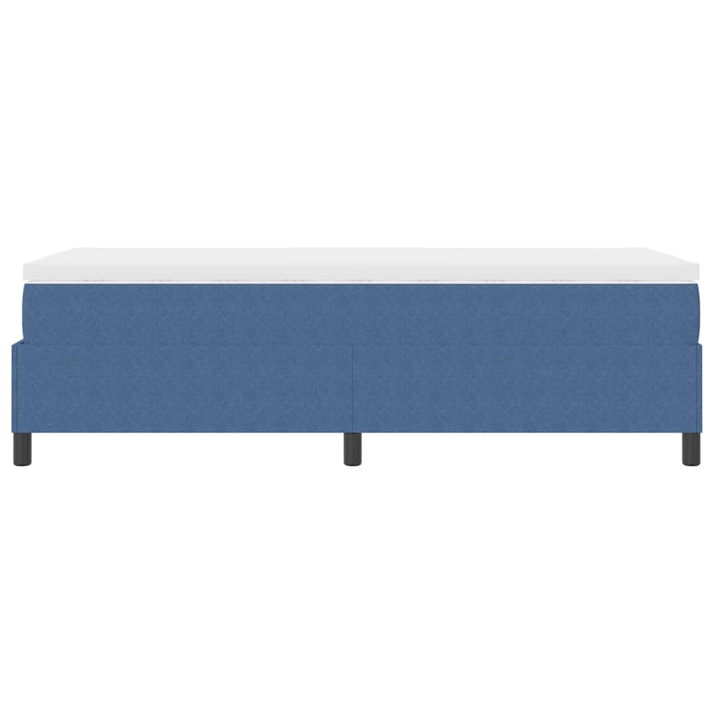 Lit à ressorts Bleu et Blanc 203 x 80 x 60 cm - XIOS