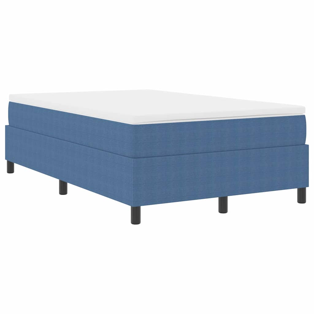 Lit à ressorts Bleu et Blanc 203 x 120 x 60 cm - XIOS