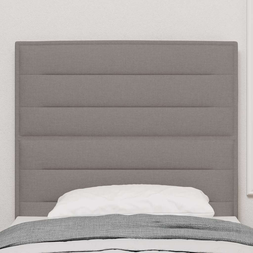 Tête de lit avec tête de lit Taupe 100 cm Cuir synthétique - XIOS