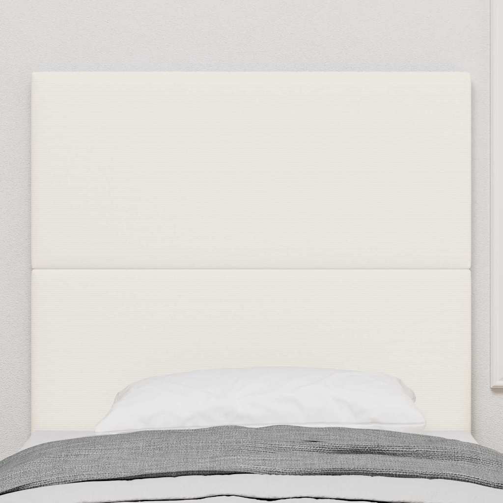Tête de lit avec tête de lit Crème 100 cm Cuir synthétique - XIOS