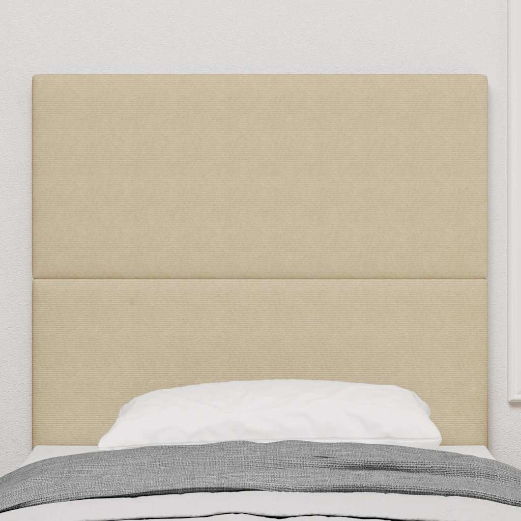 Tête de lit Vert gris clair 100 cm Tissu côtelé - XIOS