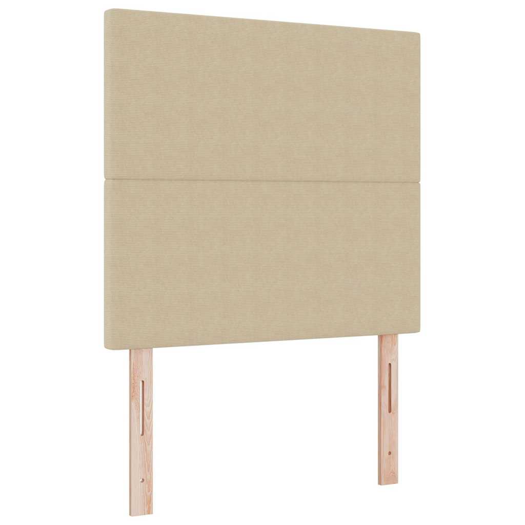 Tête de lit Vert gris clair 100 cm Tissu côtelé - XIOS