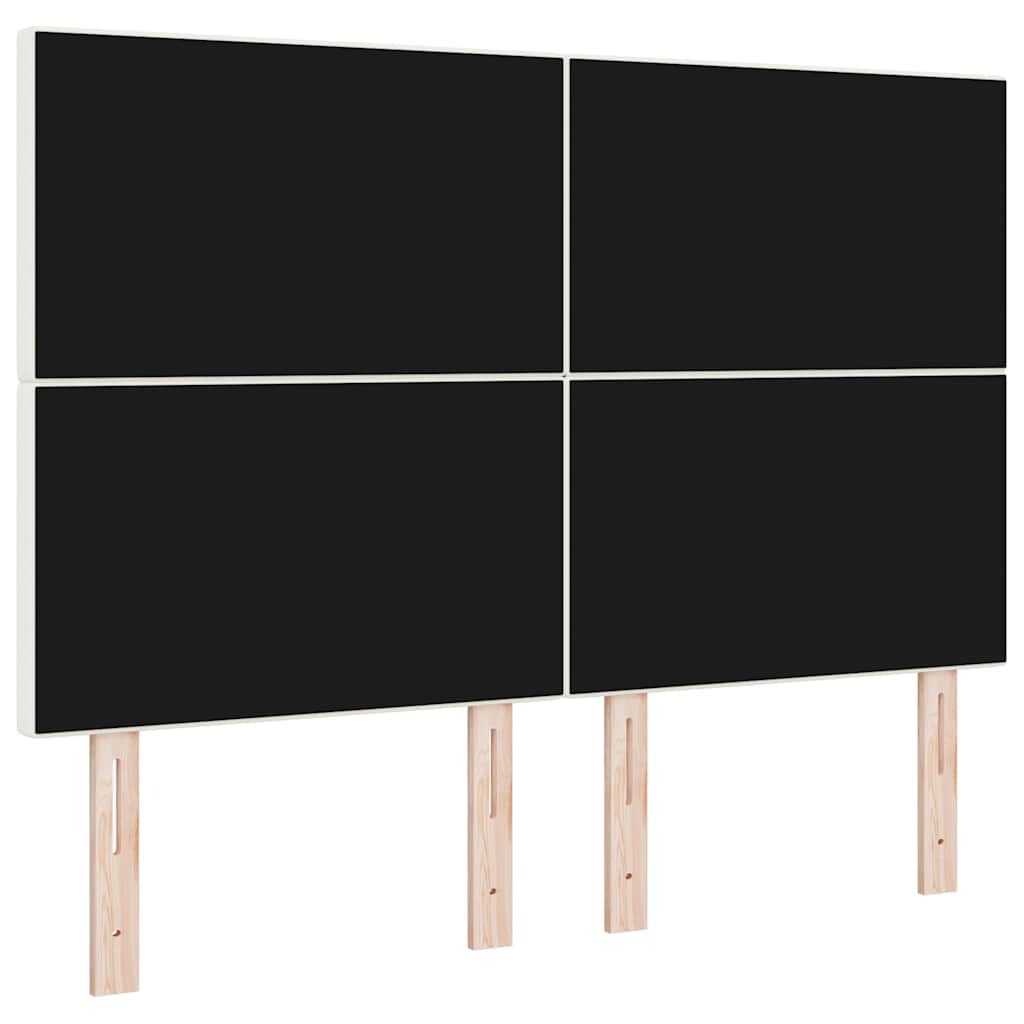 Tête de lit avec tête de lit Crème 144 cm Cuir synthétique - XIOS