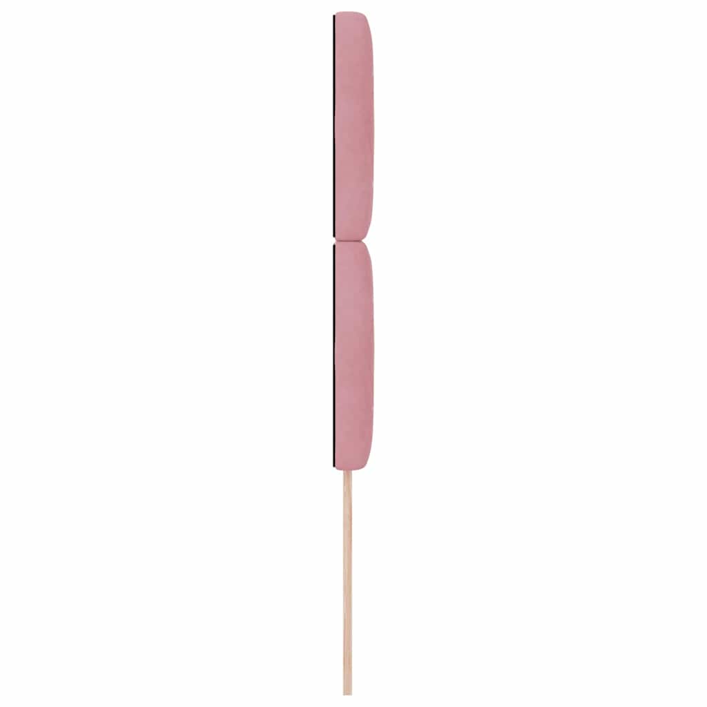 Tête de lit avec tête de lit Rose 100 cm Cuir synthétique - XIOS