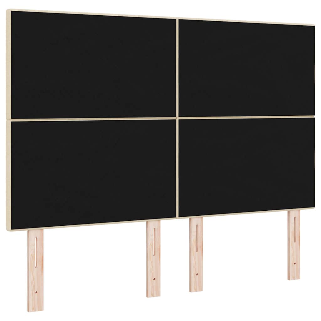 Tête de lit avec tête de lit Crème 144 cm Cuir synthétique - XIOS