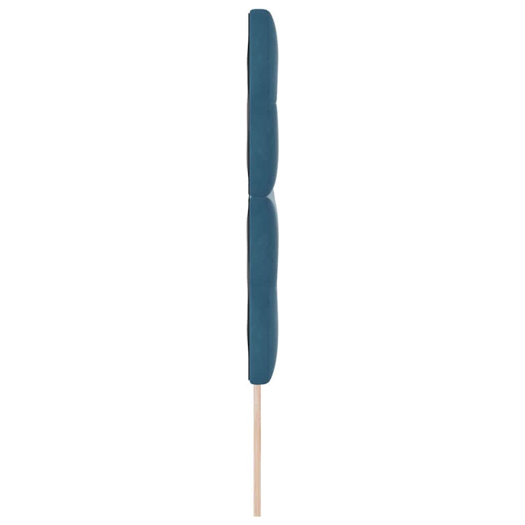 Tête de lit avec tête de lit Bleu foncé 144 cm Cuir synthétique - XIOS