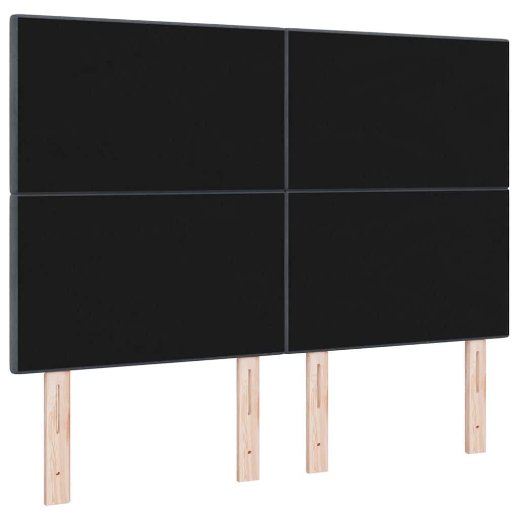 Tête de lit Gris foncé 160 cm Velours - XIOS