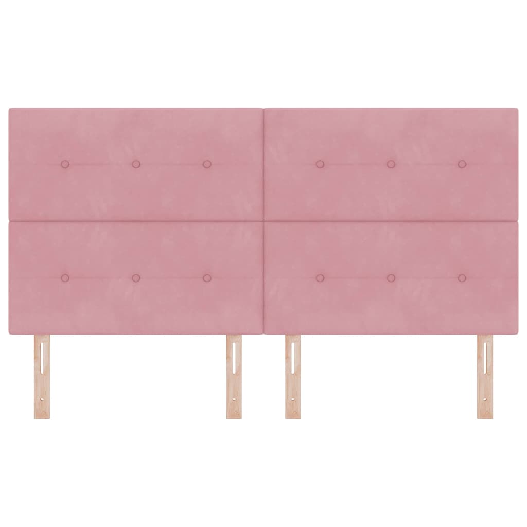 Tête de lit avec tête de lit Rose 180 cm Cuir synthétique - XIOS