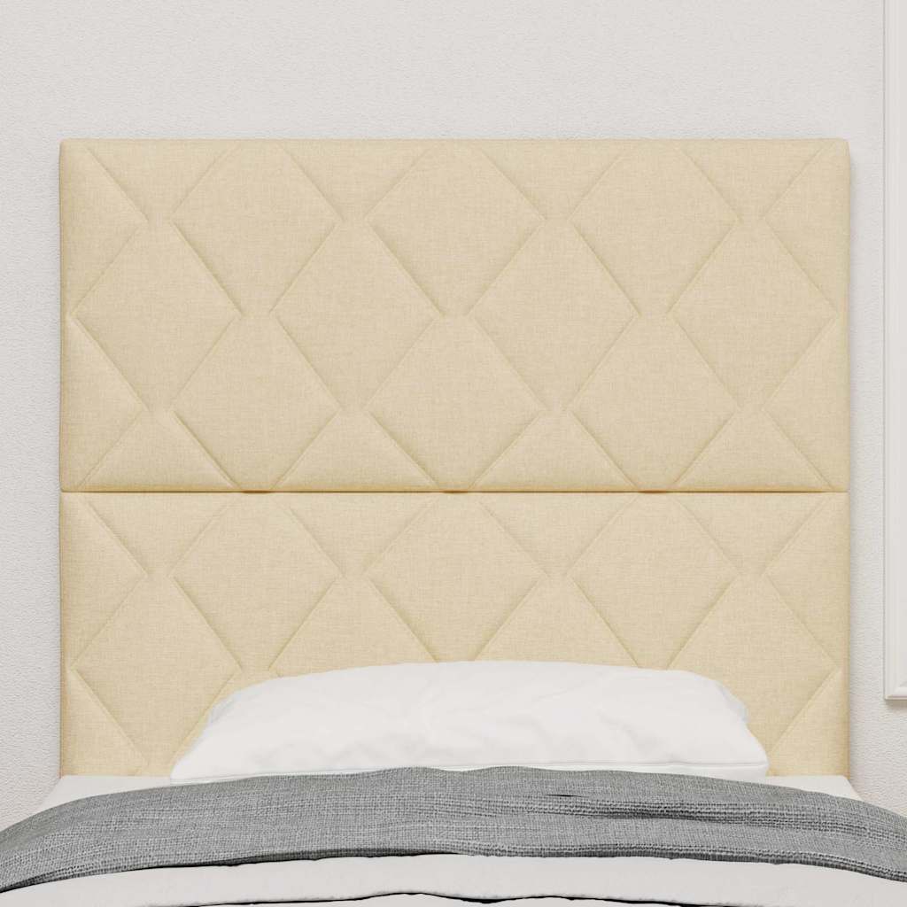 Tête de lit avec tête de lit Crème 100 cm Cuir synthétique - XIOS