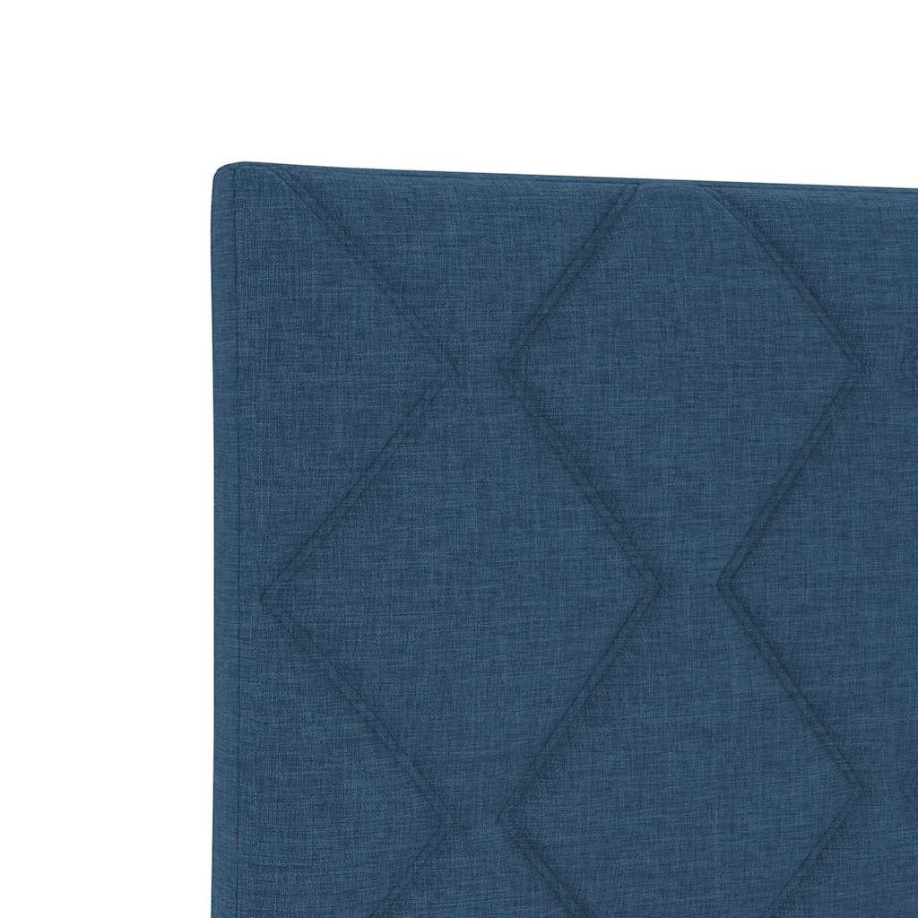 Tête de Lit en Tissu Géométrique Bleu 100 cm tissu - XIOS