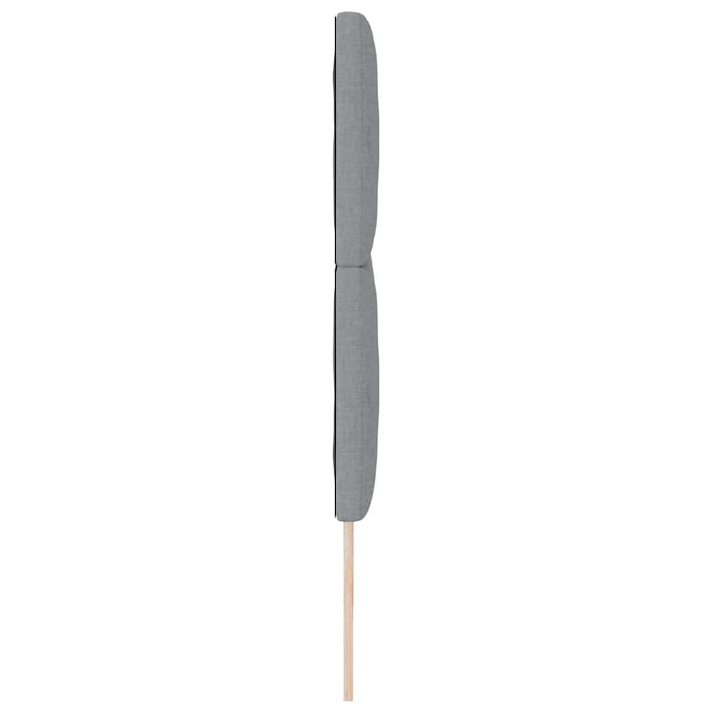 Tête de Lit en Tissu Géométrique Gris clair 200 cm tissu - XIOS