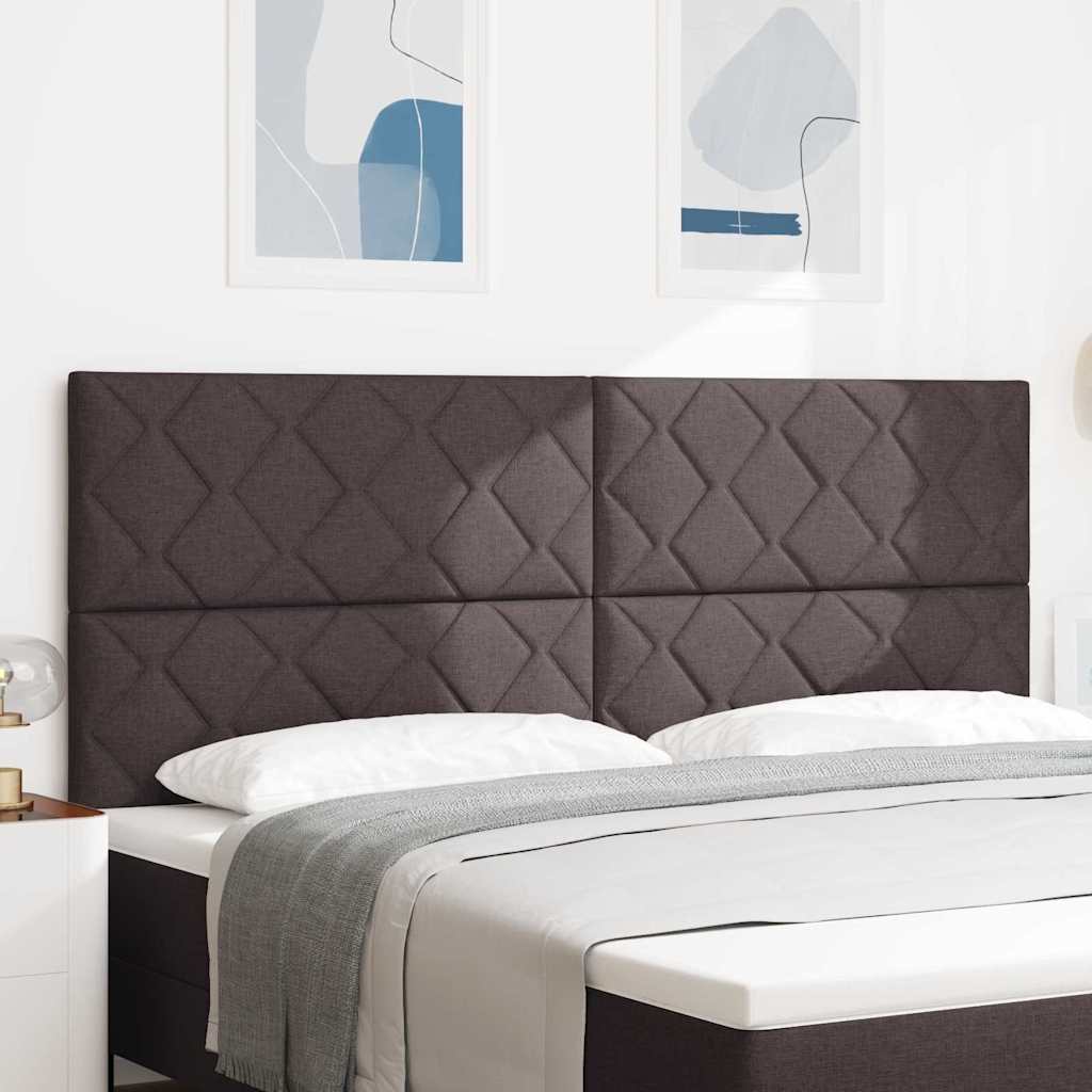 Tête de lit Marron foncé 200 cm Cuir synthétique - XIOS