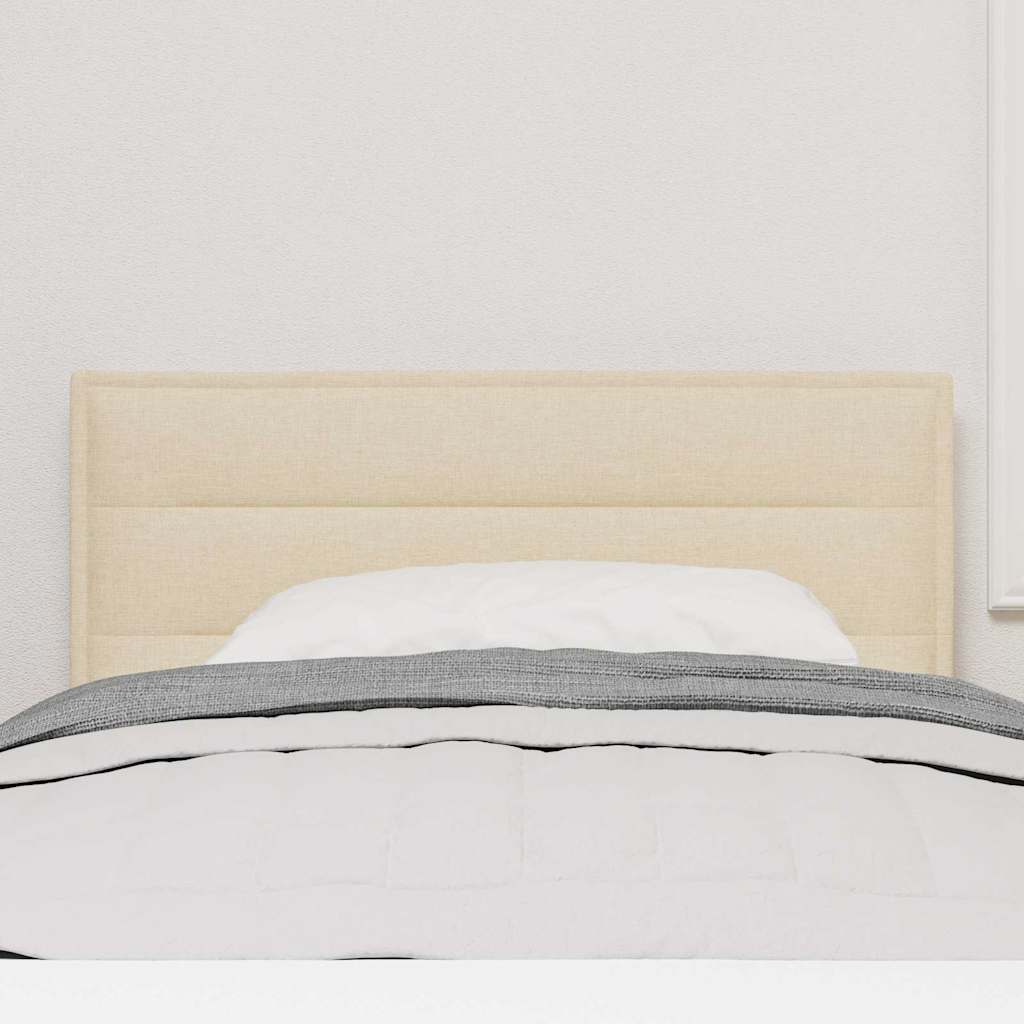 Tête de lit LED avec des lumières à LED Crème 80 cm Polyester - XIOS