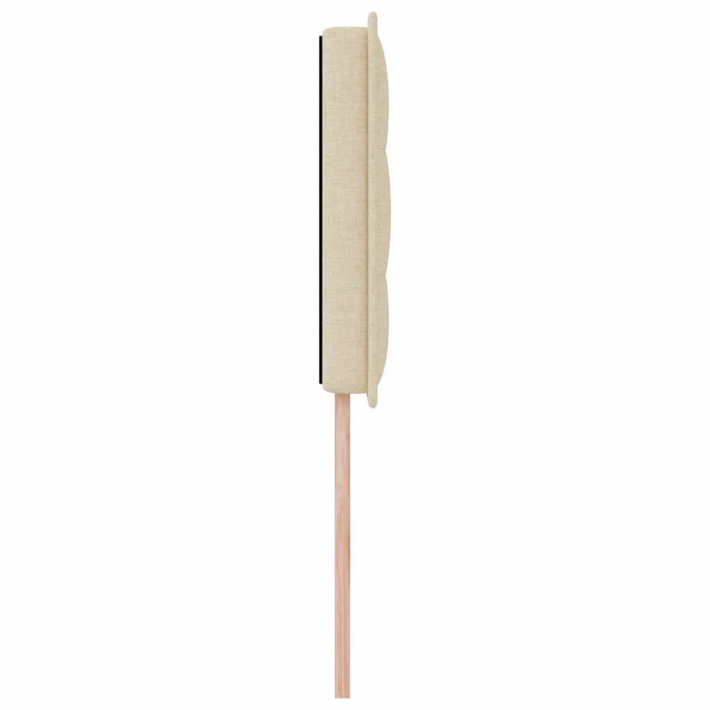 Tête de lit LED avec des lumières à LED Crème 80 cm Polyester - XIOS