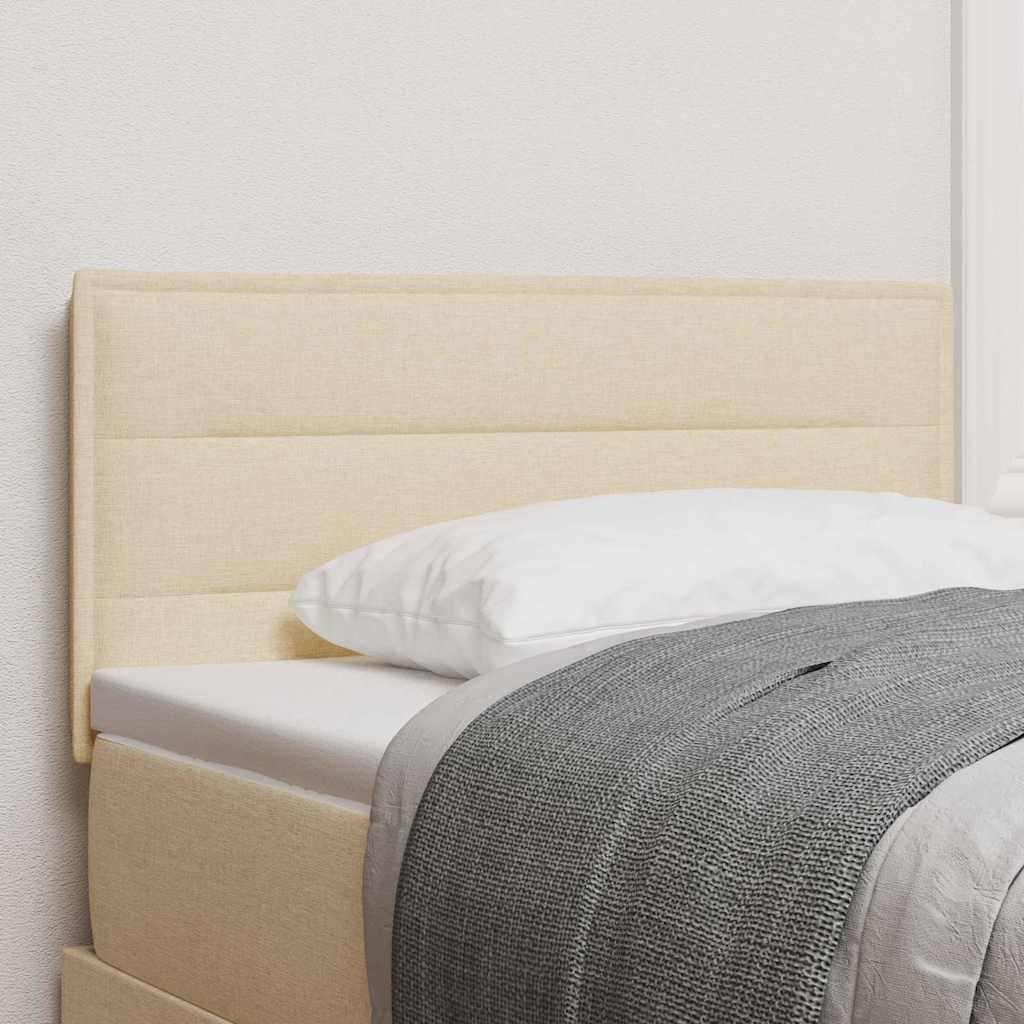 Tête de lit LED avec des lumières à LED Crème 90 cm Polyester - XIOS