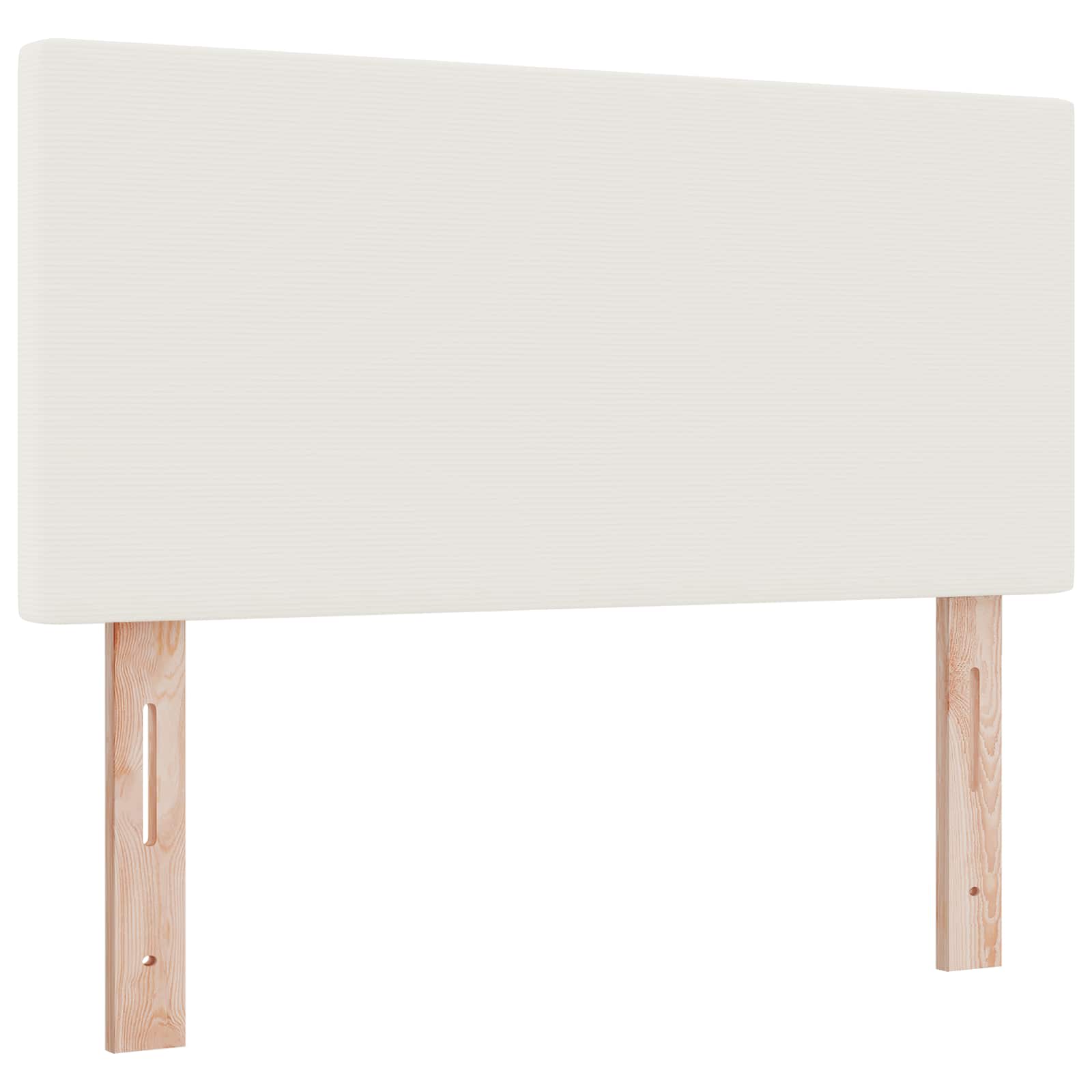Tête de lit LED avec des lumières à LED Crème 100 cm Polyester - XIOS
