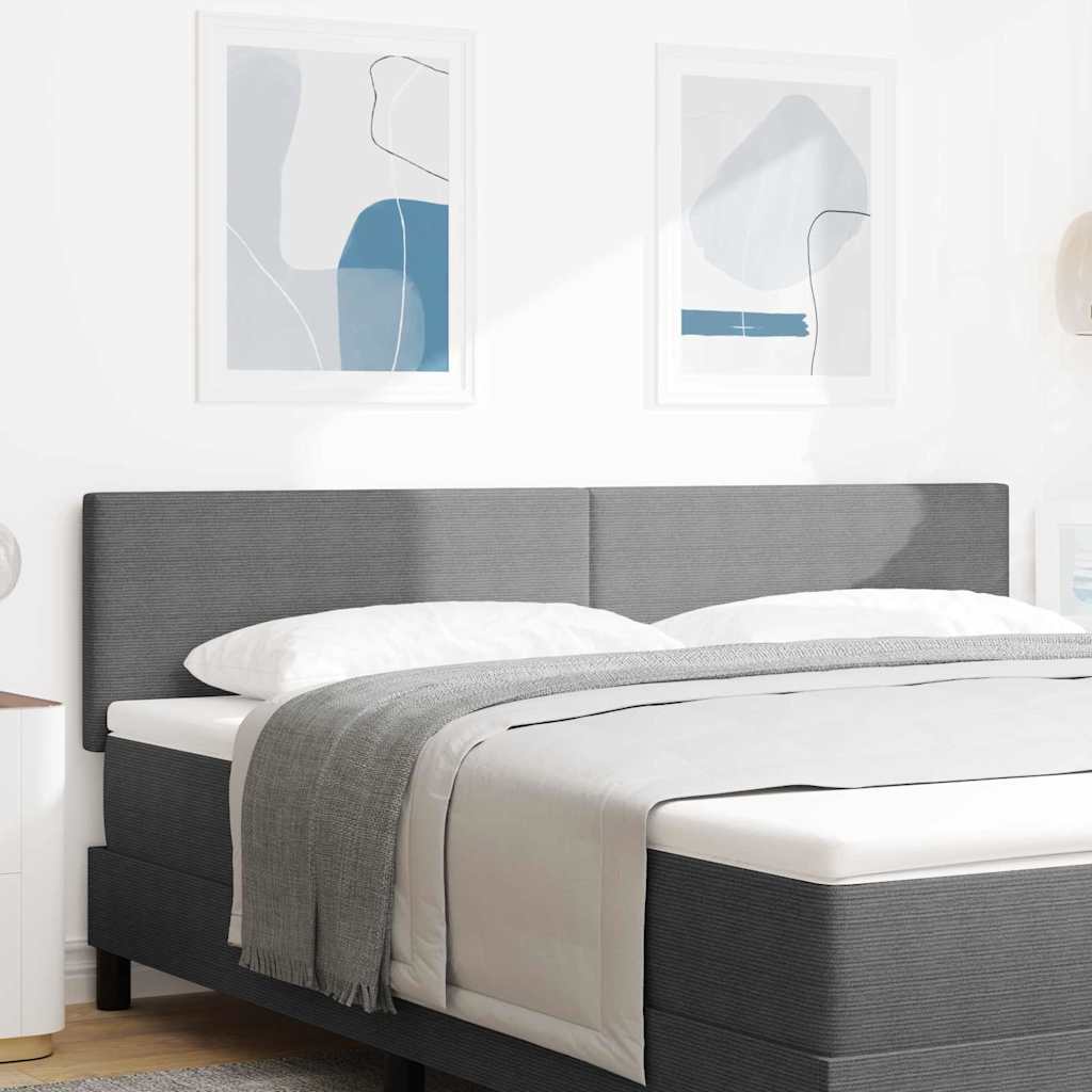 Tête de lit LED avec tête de lit Gris clair 180 cm Polyester - XIOS