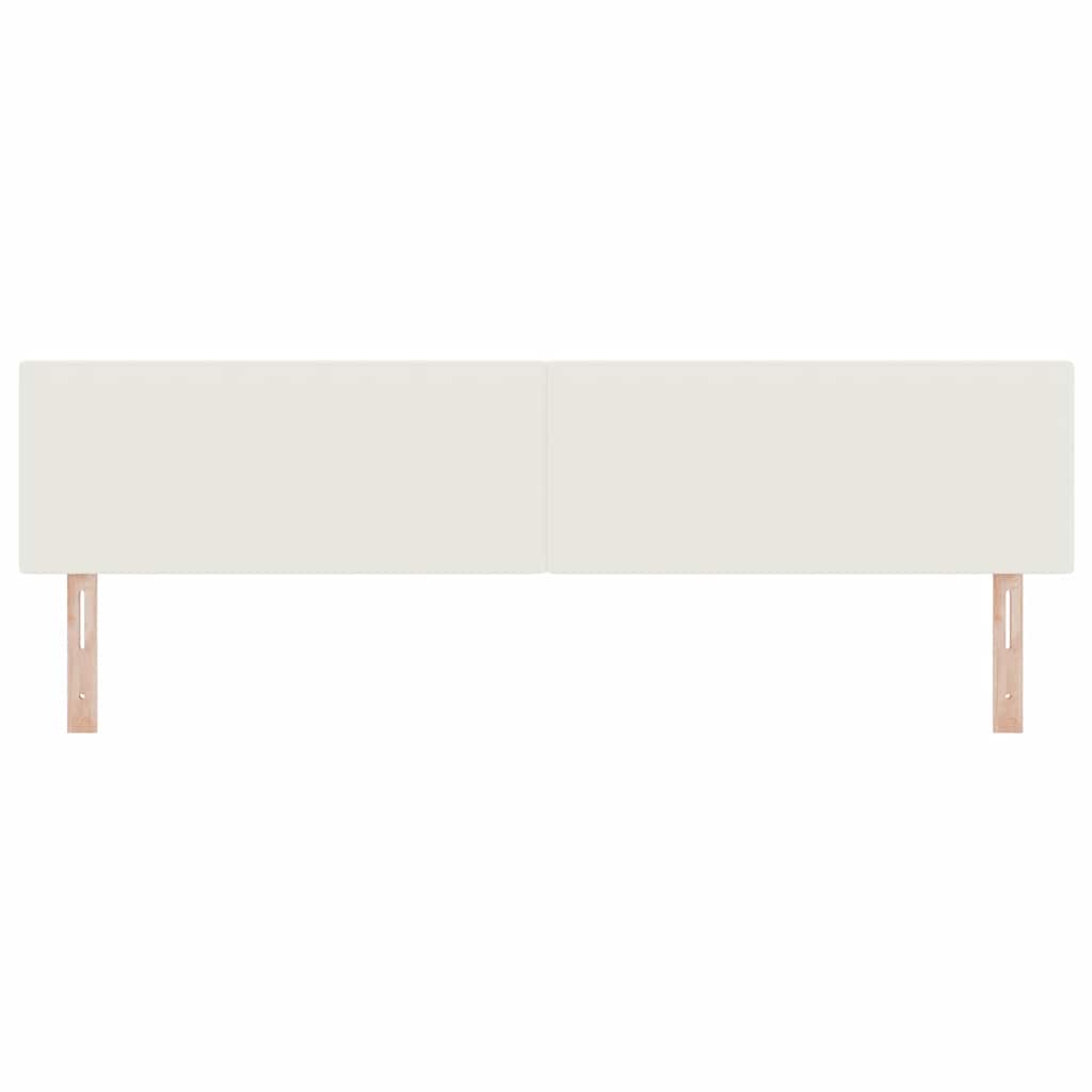 Tête de lit LED avec des lumières à LED Crème 200 cm Polyester - XIOS