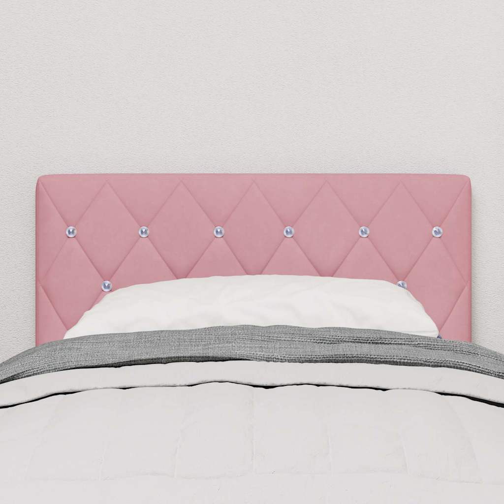 Tête de lit LED avec des lumières à LED Rose 80 cm Polyester - XIOS