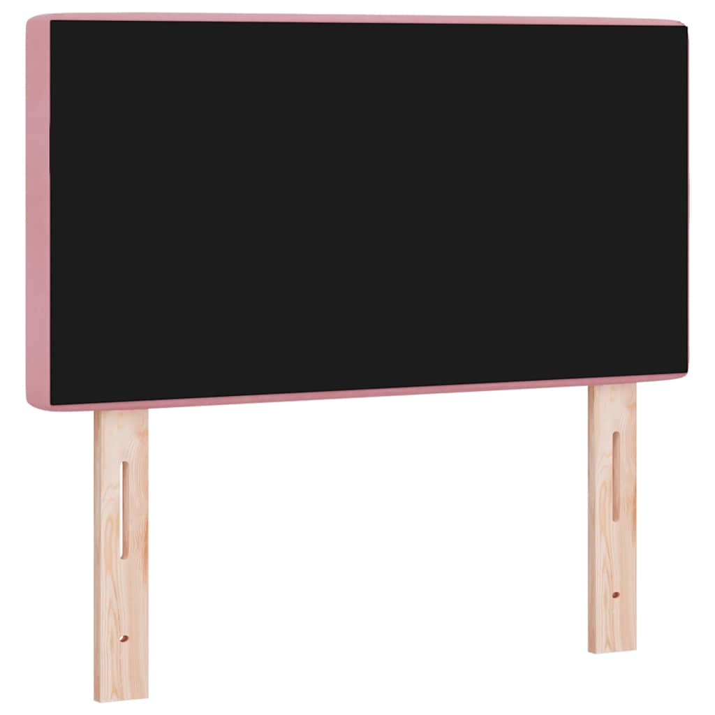 Tête de lit LED avec des lumières à LED Rose 80 cm Polyester - XIOS