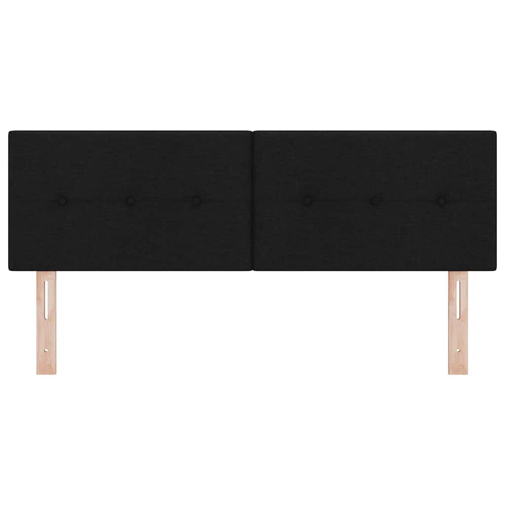 Tête de lit LED avec des lumières à LED Noir 144 cm Polyester - XIOS