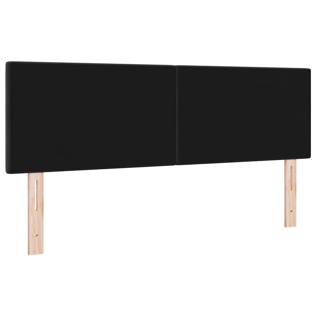 Tête de lit LED avec des lumières à LED Noir 144 cm Polyester - XIOS