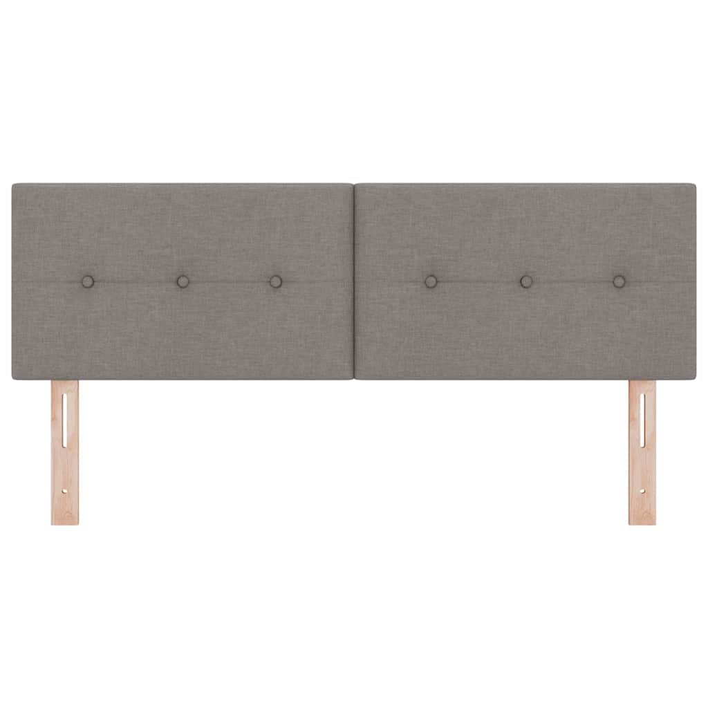 Tête de lit LED avec des lumières à LED Taupe 160 cm Polyester - XIOS