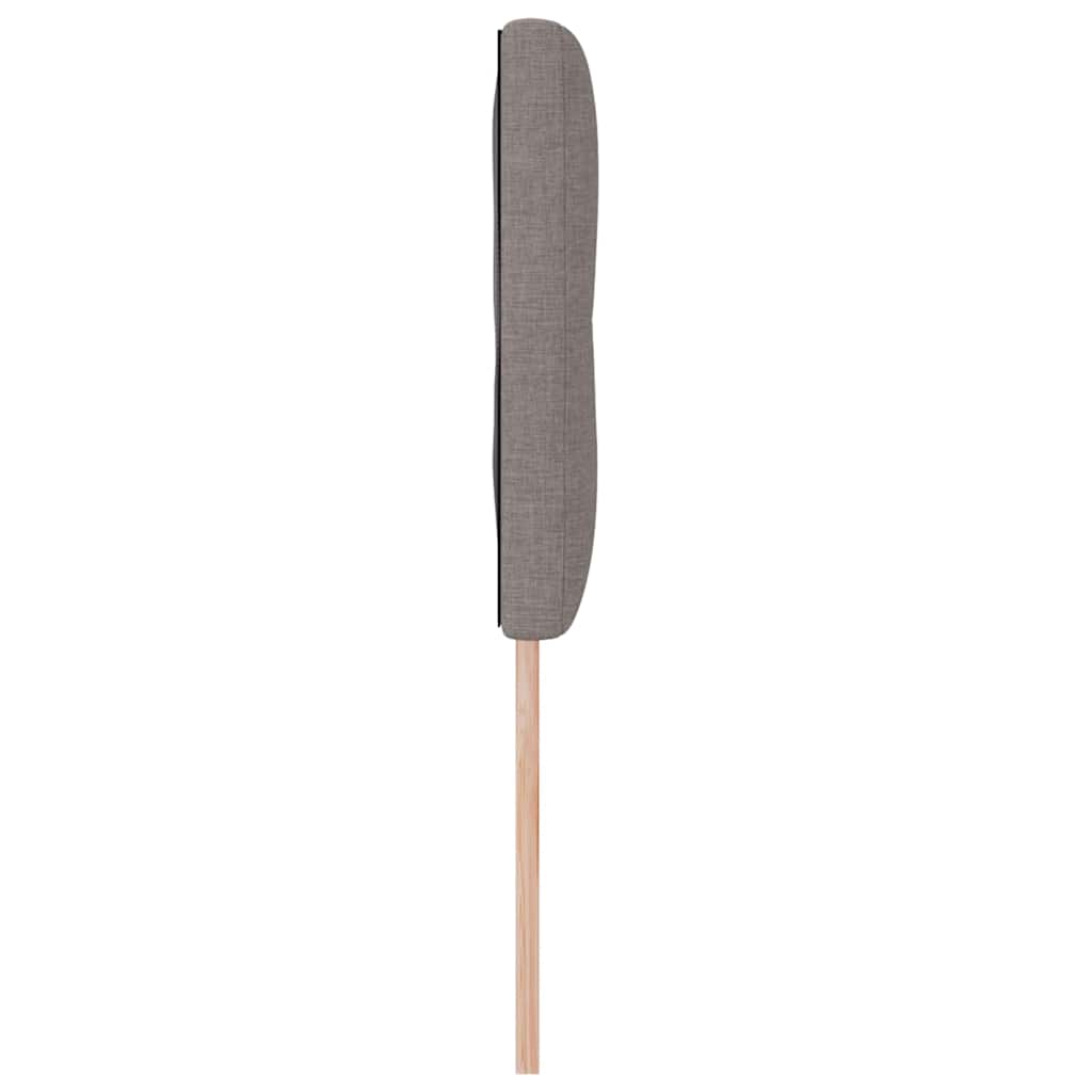 Tête de lit LED avec des lumières à LED Taupe 160 cm Polyester - XIOS
