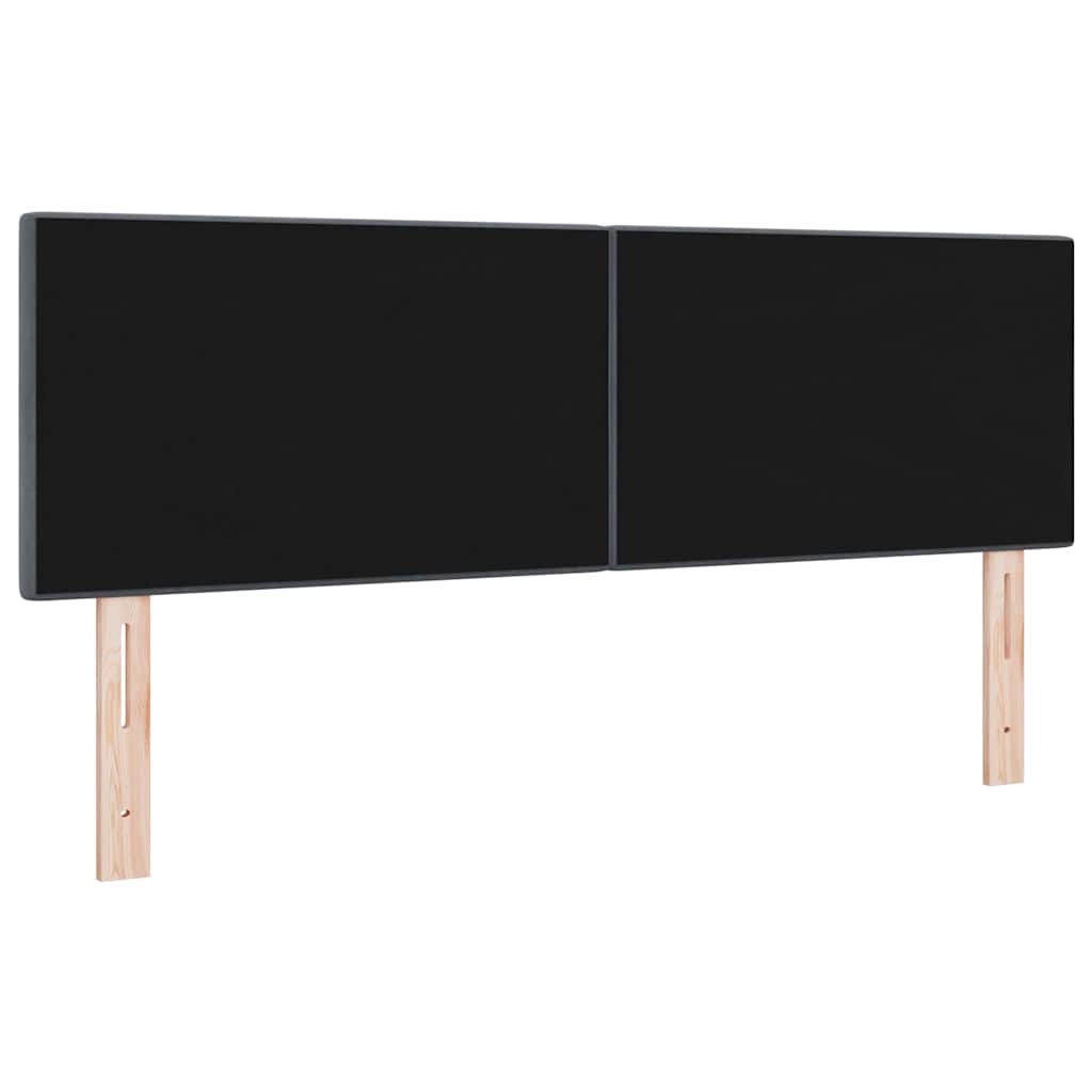 Tête de lit LED avec des lumières à LED Gris 160 cm Polyester - XIOS