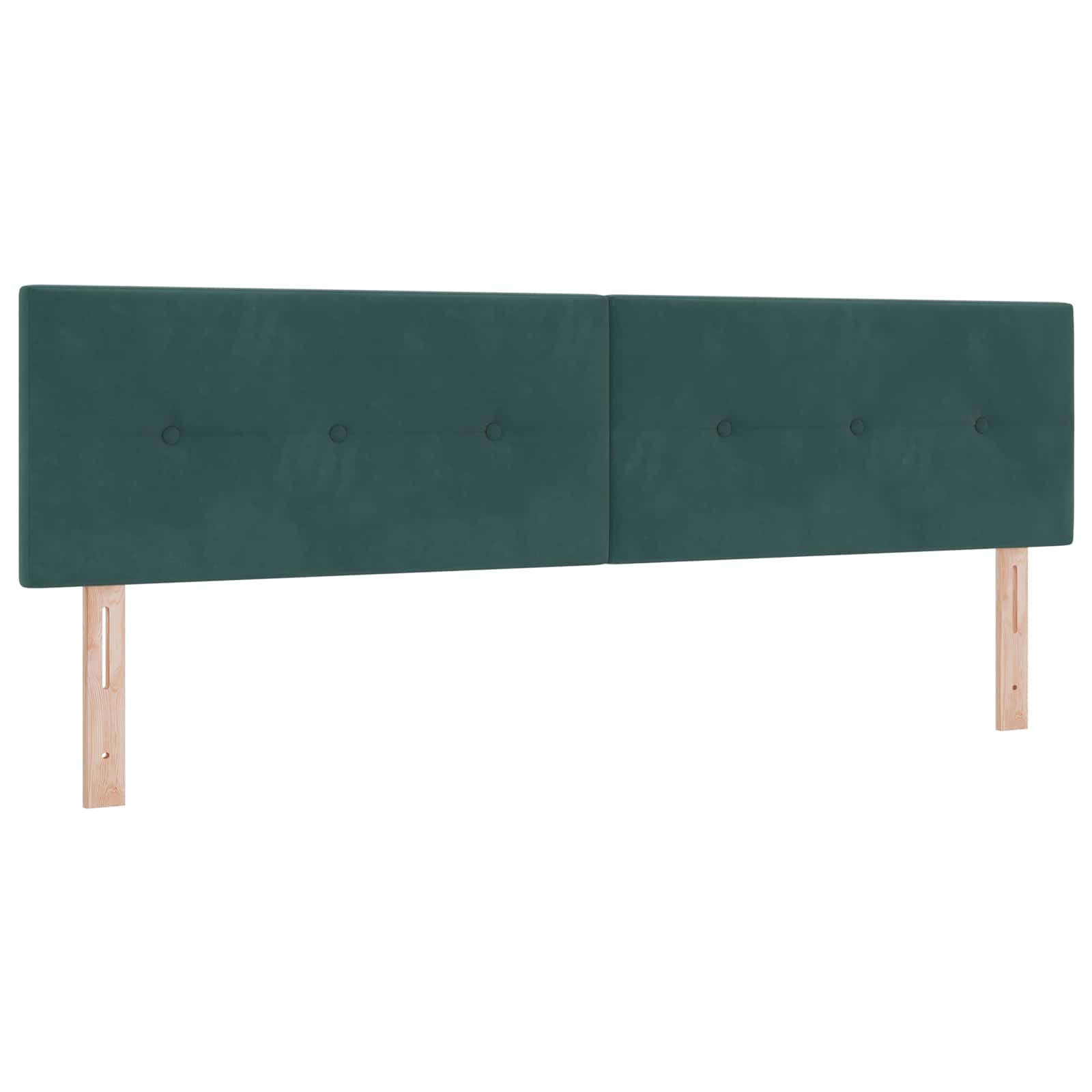 Tête de lit LED avec des lumières à LED Vert 180 cm Polyester - XIOS