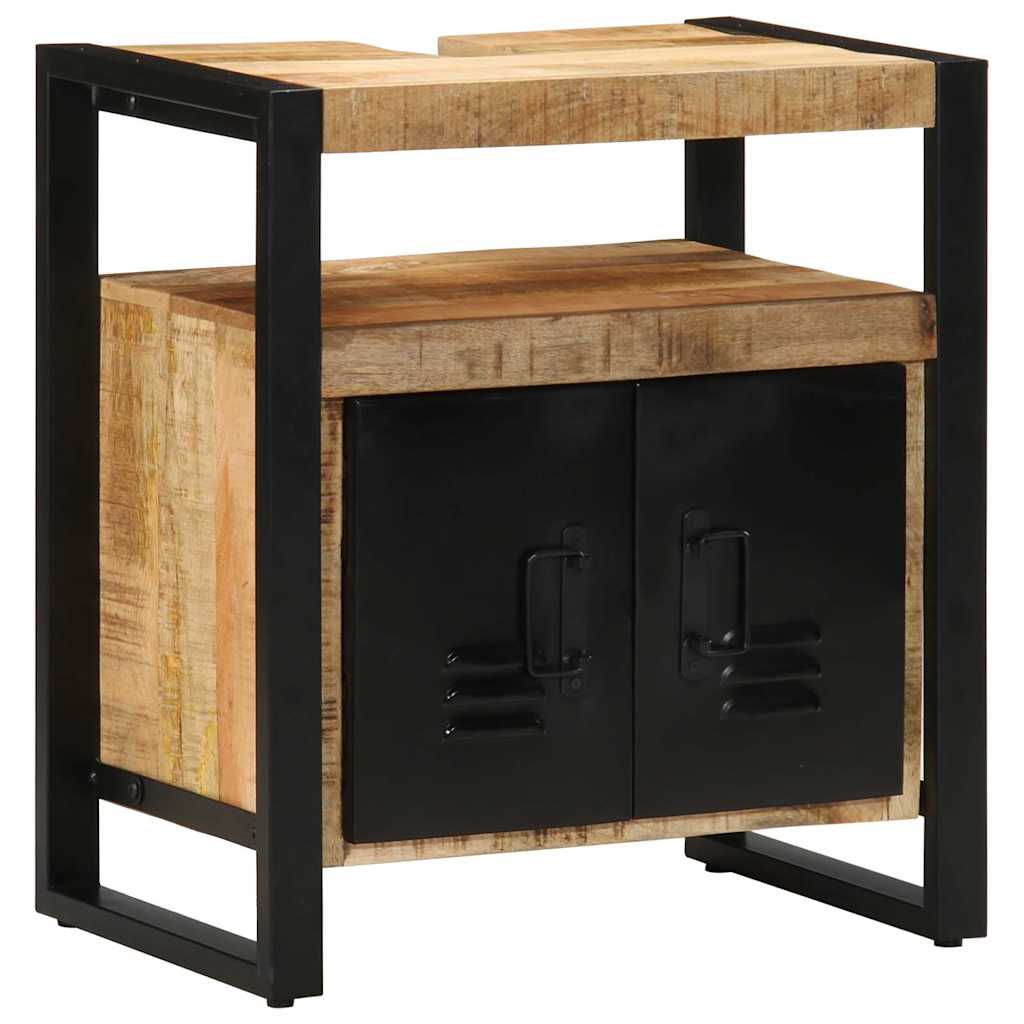 Ensemble de mobilier de salle de bain 2 pièces Marron