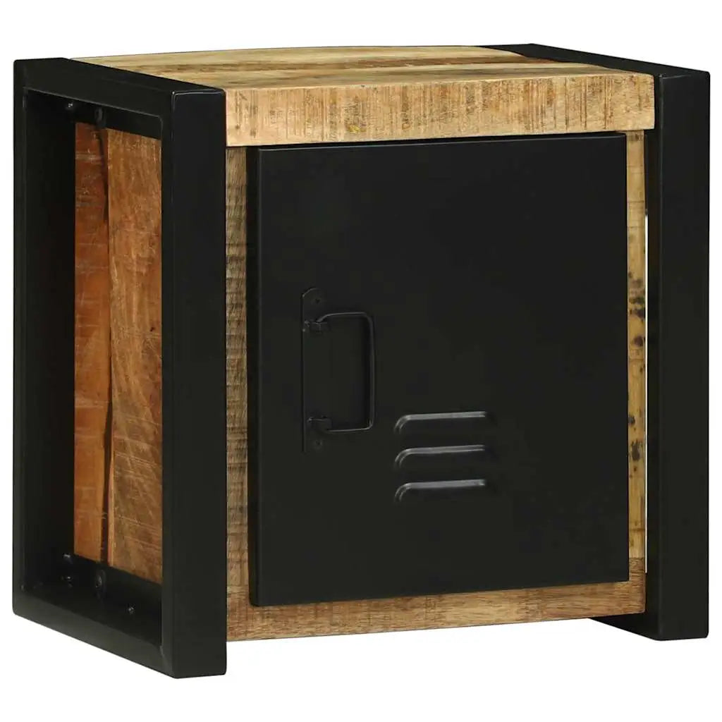 Ensemble de mobilier de salle de bain 4 pc Marron et Noir - XIOS