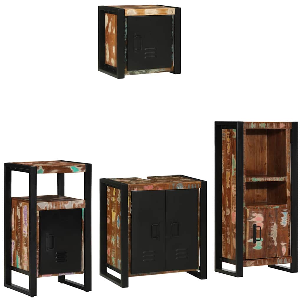 Ensemble de mobilier de salle de bain 4 pièces