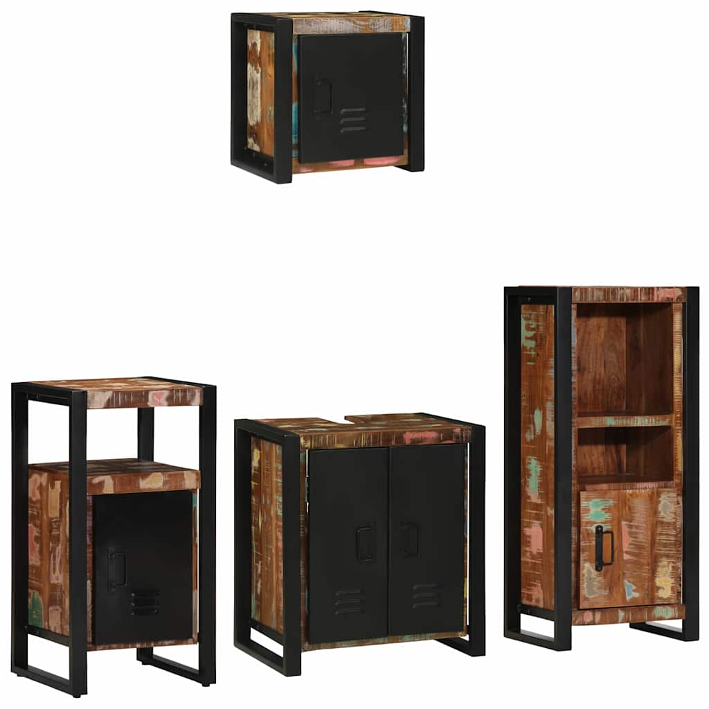 Ensemble de mobilier de salle de bain 4 pièces