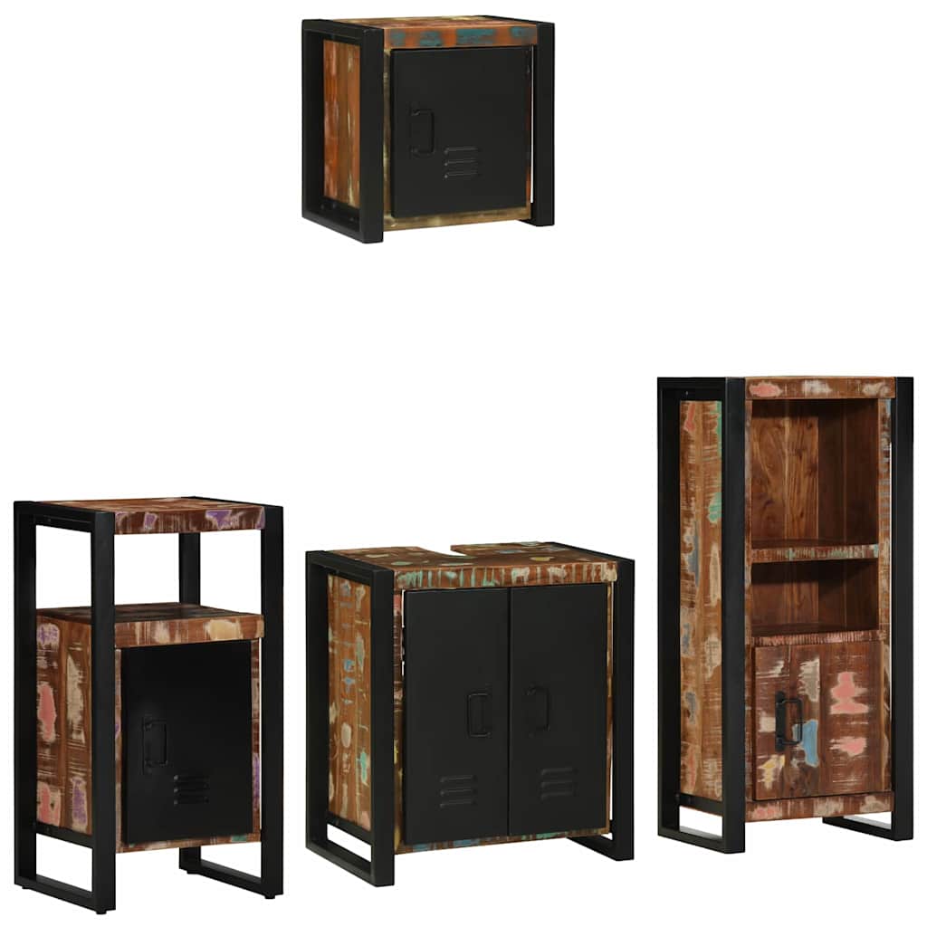 Ensemble de mobilier de salle de bain 4 pièces