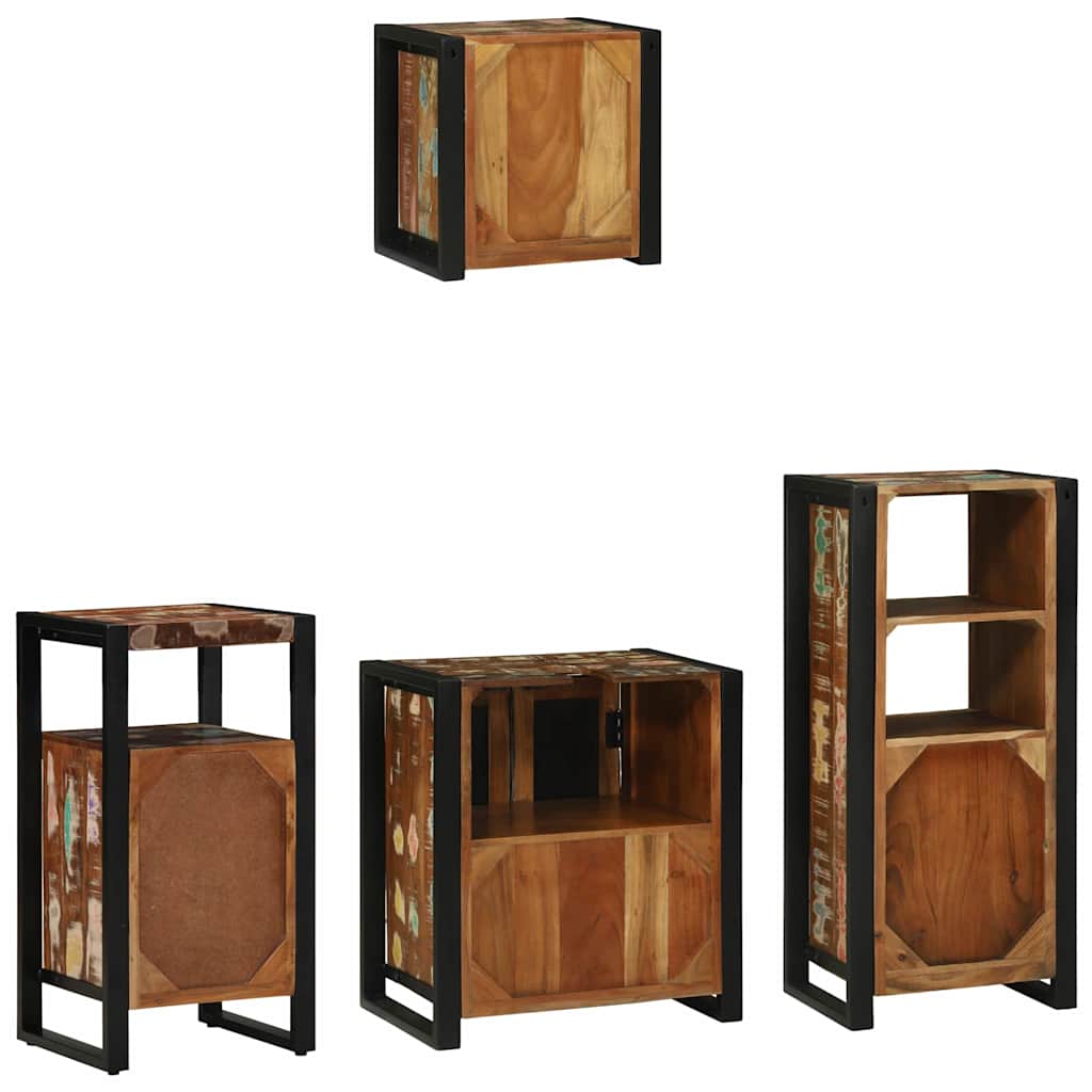 Ensemble de mobilier de salle de bain 4 pièces