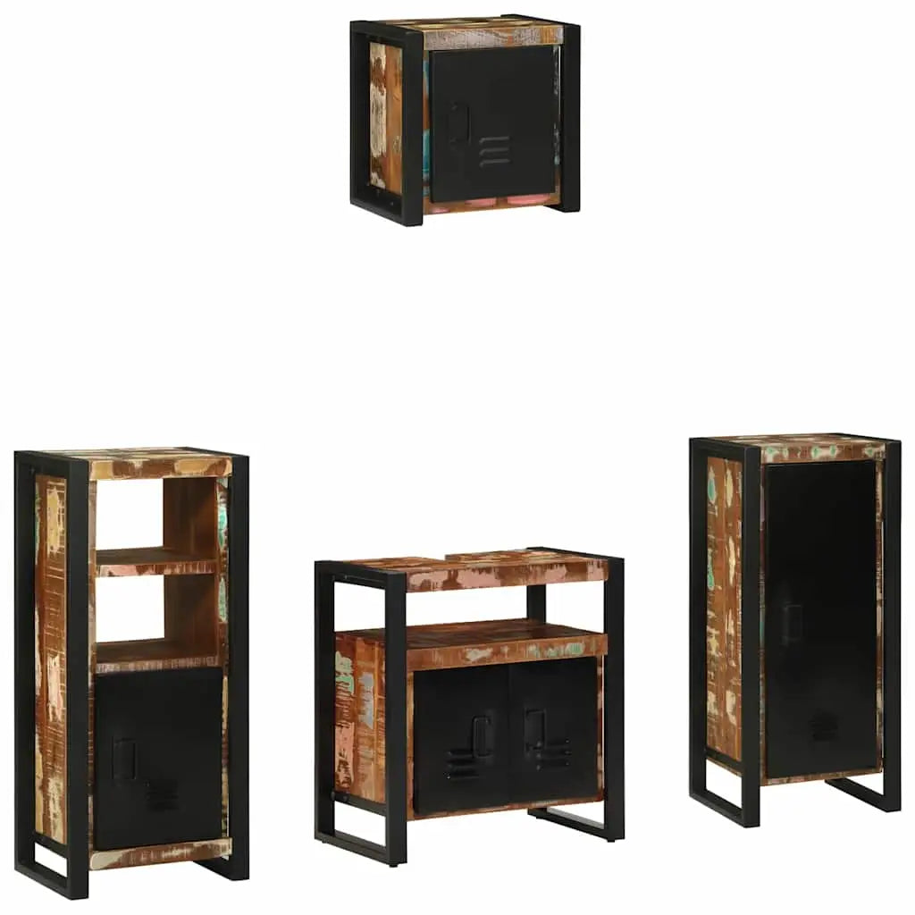 Ensemble de mobilier de salle de bain 4 pièces - XIOS