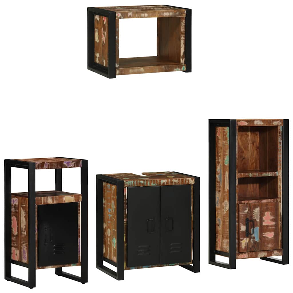 Ensemble de mobilier de salle de bain 4 pièces