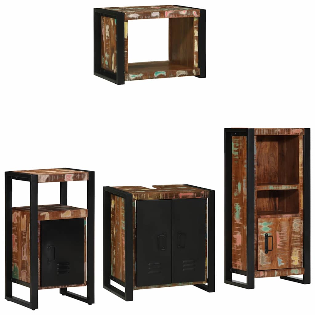 Ensemble de mobilier de salle de bain 4 pièces