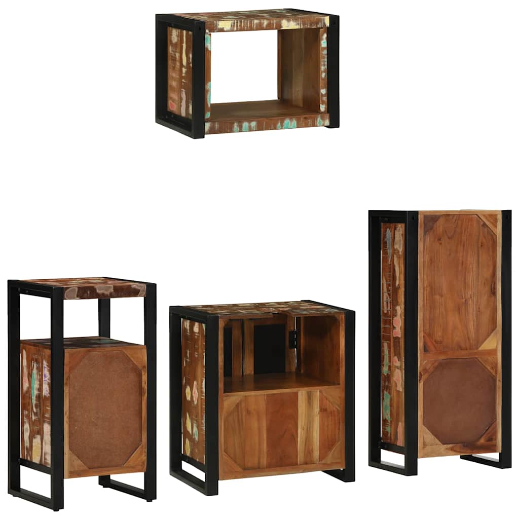 Ensemble de mobilier de salle de bain 4 pièces