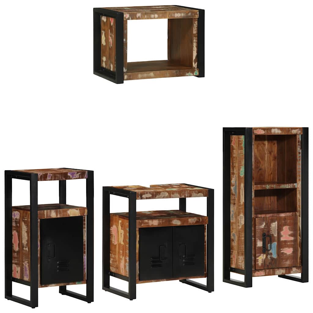 Ensemble de mobilier de salle de bain 4 pièces