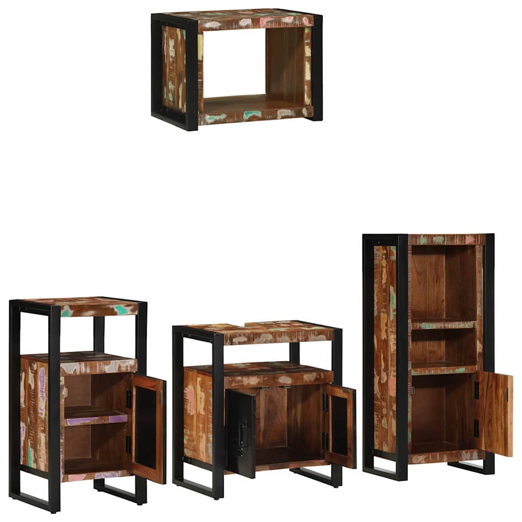 Ensemble de mobilier de salle de bain 4 pièces