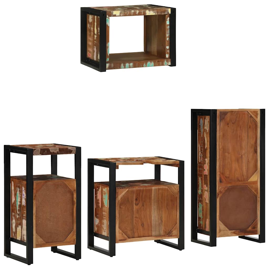 Ensemble de mobilier de salle de bain 4 pièces