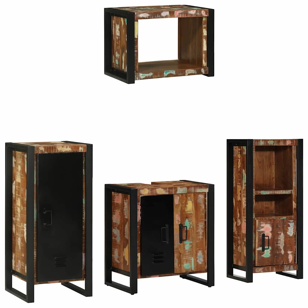 Ensemble de mobilier de salle de bain 4 pièces