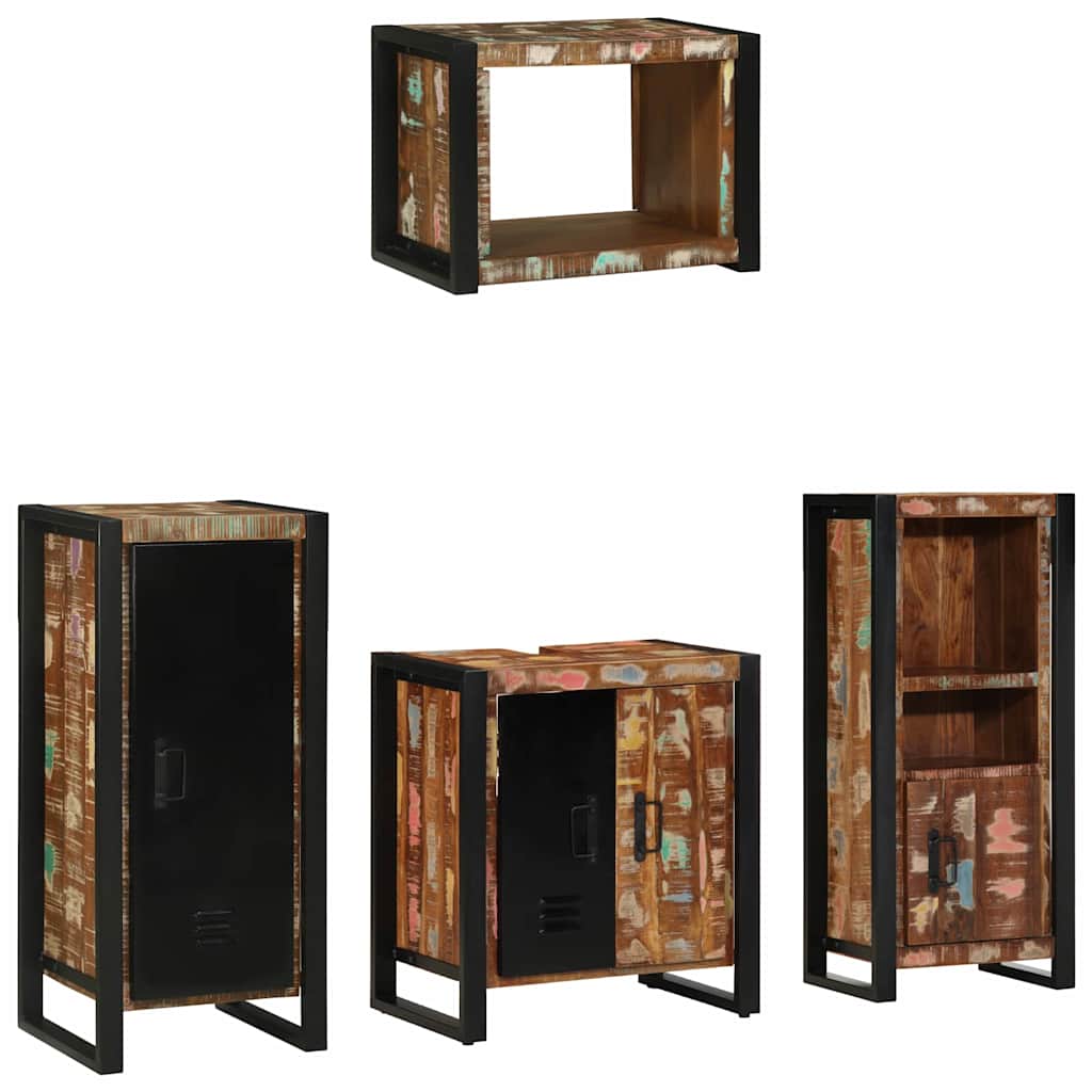 Ensemble de mobilier de salle de bain 4 pièces