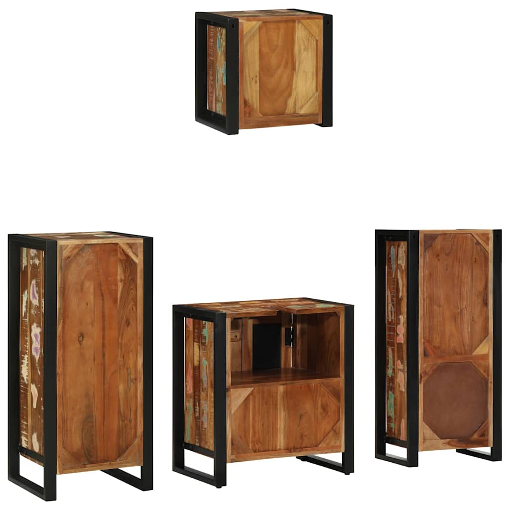 Ensemble de mobilier de salle de bain 4 pièces