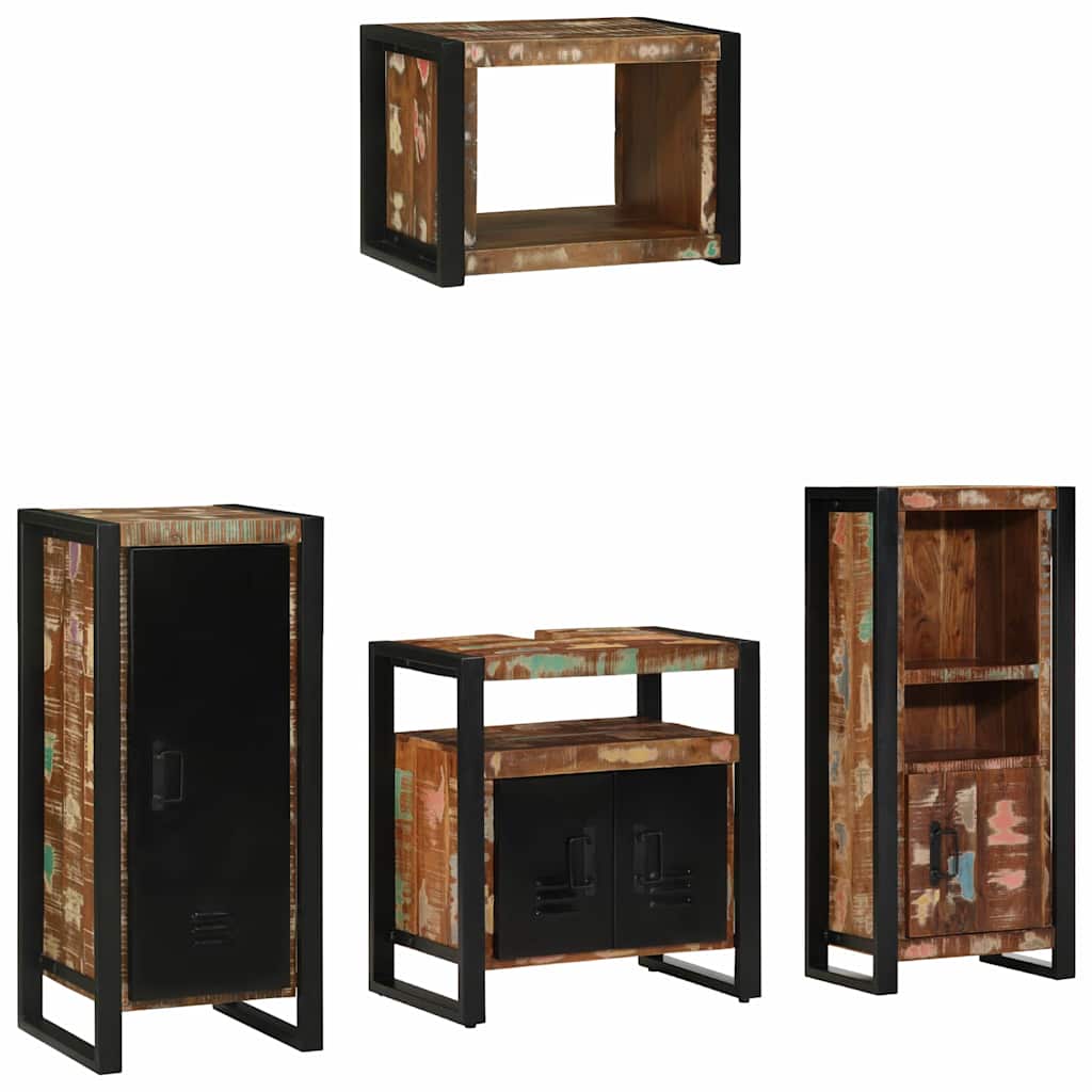 Ensemble de mobilier de salle de bain 4 pièces