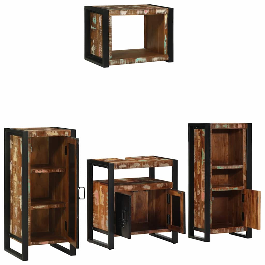 Ensemble de mobilier de salle de bain 4 pièces