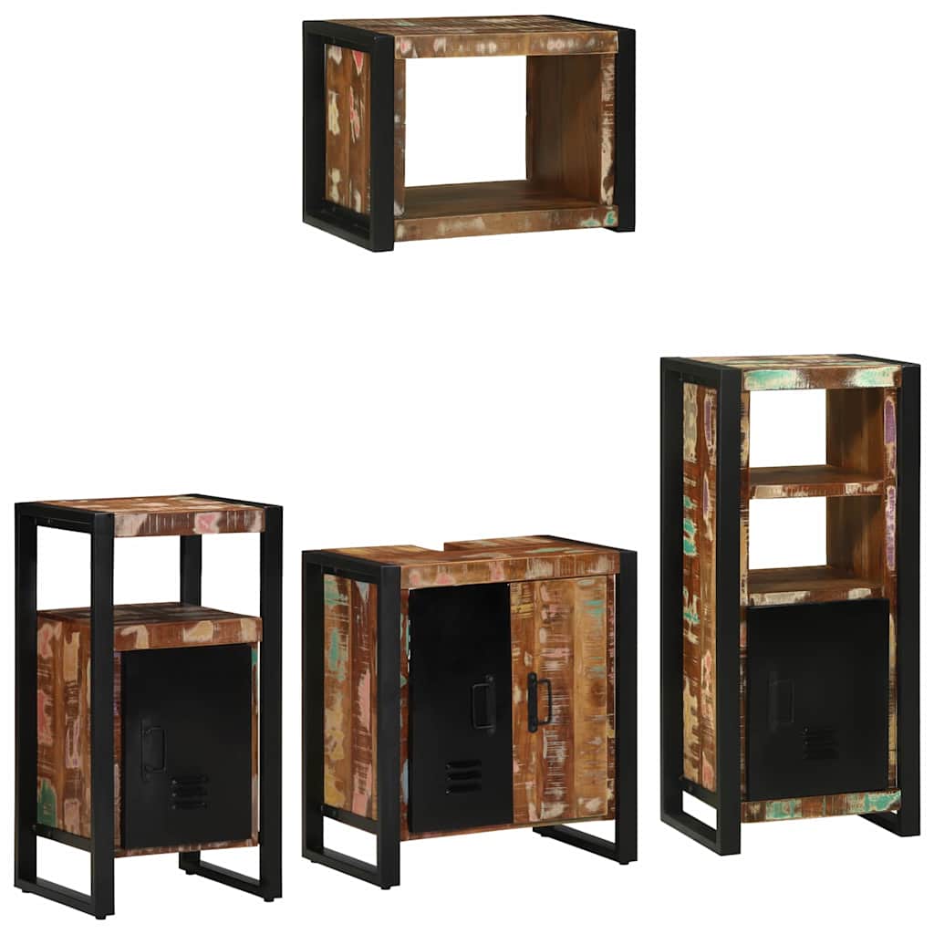 Ensemble de mobilier de salle de bain 4 pièces