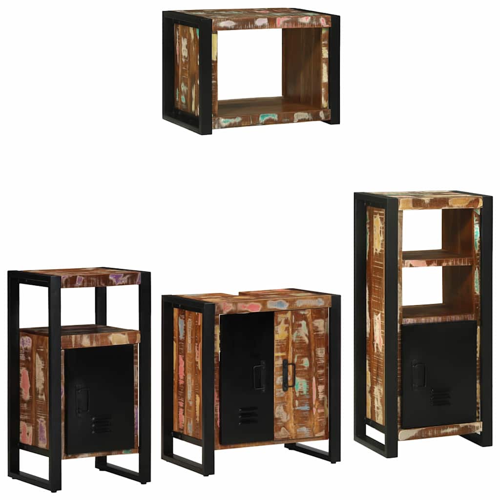 Ensemble de mobilier de salle de bain 4 pièces